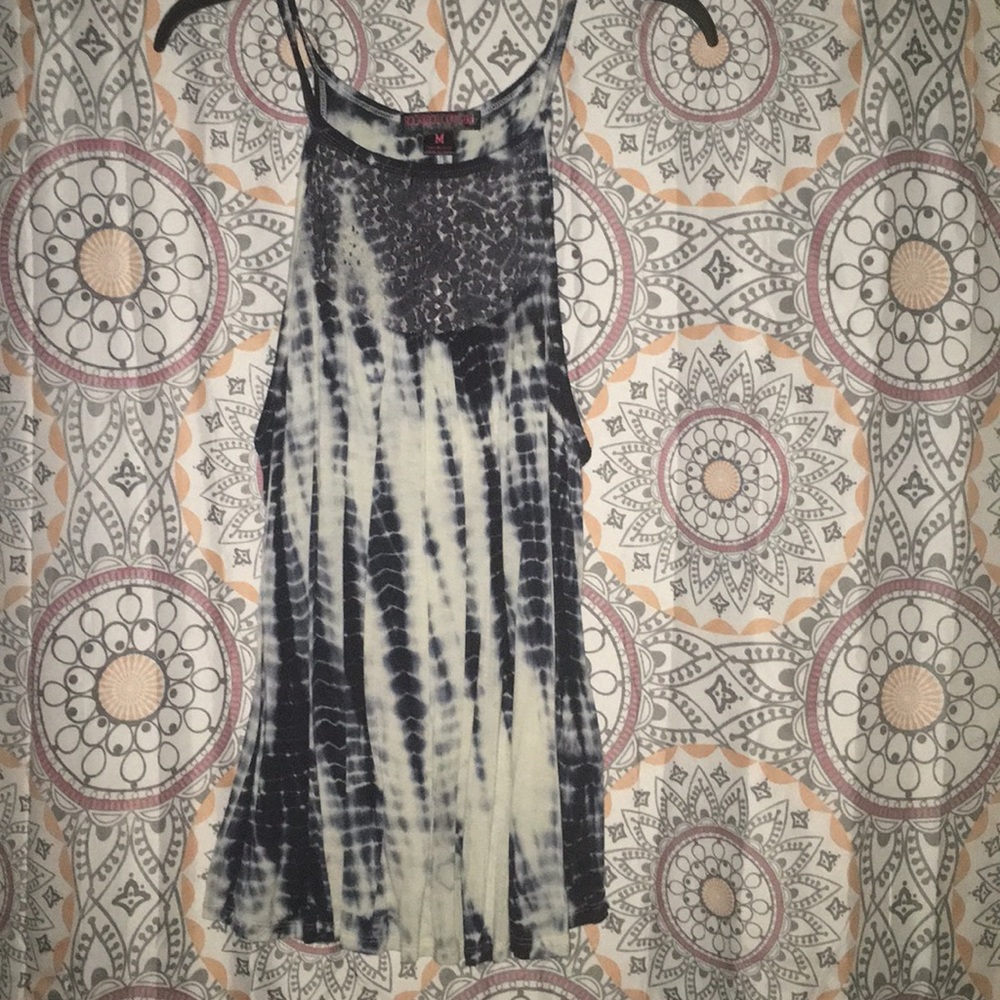 Tie-Dye Flowy Tank Top